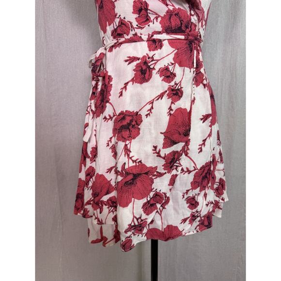 Free People Womens Dress Size S French Quarter Wrap Mini Tie Adjustable D868 - Picture 3 of 12